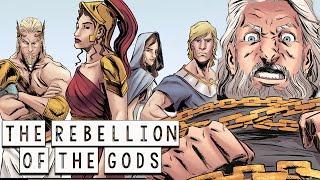 The Gods Against Zeus  the Olympian Rebellion  Greek Mythology in Comics  See U in History [upl. by Rew339]