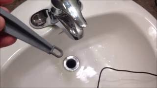 FAST Sink Drain Stopper Repair [upl. by Arries]