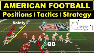 Football Plays Positions Strategy amp Tactics for Beginner  American Football Explained [upl. by Mort]