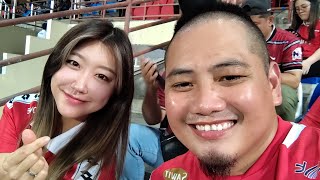 Support Sabah FC with Park Tae Su Wife [upl. by Amitak]