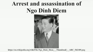 Arrest and assassination of Ngo Dinh Diem [upl. by Sewoll]