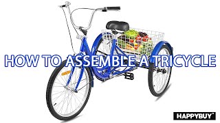 How To Assemble Your Tricycle [upl. by Judus]