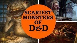 TOP 10 SCARY DampD MONSTERS [upl. by Jaclin]