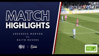 Greenock Morton Vs Raith Rovers [upl. by Aciretahs]