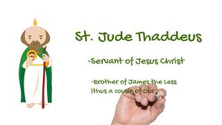 Who was St Jude Thaddeus [upl. by Woodman834]