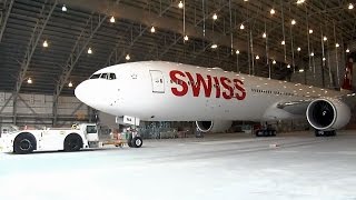 Boeing 777300ER Swiss Air Lines [upl. by Ehcadroj196]