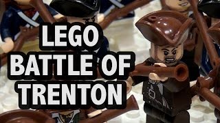 LEGO Battle of Trenton  American Revolutionary War 1776 [upl. by Miarfe523]