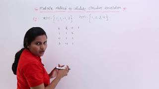 Matrix Method to Calculate Circular Convolution [upl. by Camala]