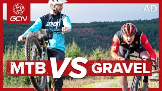 The Best Bike For An Adventure  Gravel Vs Mountain Bike Challenge [upl. by Phonsa]