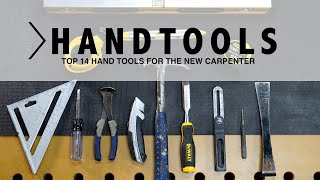 Beginner Hand Tools  Carpentry [upl. by Nyrrek]