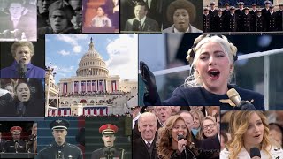 Every National Anthem Sung at a Presidential Inauguration Harry S Truman to Joseph R Biden [upl. by Boris400]