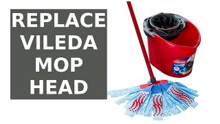 How To Replace Vileda Supermocio 3Action Mop Head [upl. by Ferdinanda]