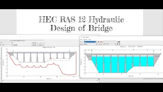 HEC RAS Tutorial 12 Hydraulic Design of Bridge bridge scouring [upl. by Jollenta583]