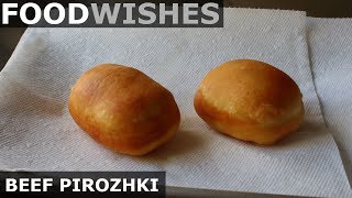 Beef Pirozhki  Food Wishes  Russian Meat Donuts [upl. by Zinck845]