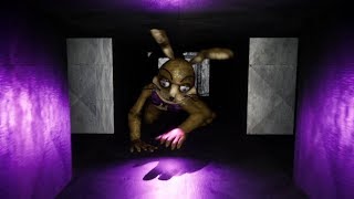 Spring Bonnie Is CRAWLING Through The VENTS To Get Me  FNAF Spring Locked at Fredbears [upl. by Risley]