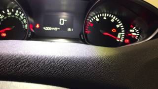 Peugeot 308 2015 service reset [upl. by Aroon]