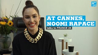 ‘I saw life begin’ Noomi Rapace tells FRANCE 24 in Cannes • FRANCE 24 English [upl. by Nappy203]