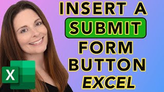 How To Insert A Submit Form Button In Excel  Submit Form to Email – Create Fillable Forms in Excel [upl. by Prudie]