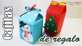 CAJITAS PARA REGALOS  DIY  GIFT BOX [upl. by Ecinaej]