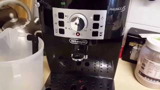 How To Descale a Delonghi Magnifica Coffee Machine [upl. by Edrahs]