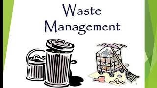 A presentation on waste management [upl. by Minda]