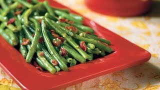 Sautéed Green Beans With Bacon  Southern Living [upl. by Ikcaj327]