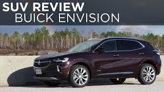 2021 Buick Envision Avenir  SUV Review  Drivingca [upl. by Ilrahc]