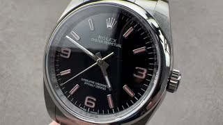 Rolex Oyster Perpetual quotPink Explorerquot 116000 Rolex Watch Review [upl. by Sucramrej]