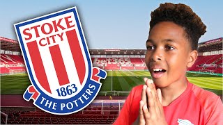 I Scored Against Stoke  Kid Footballer Reacts to Gameplay [upl. by Newlin]