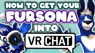 How to get YOUR FURSONA into VRCHAT  Retexturing Tutorial The Bottle Ep93 [upl. by Eudo]