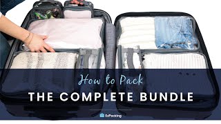 How to Use Packing Cubes for Checked Suitcase [upl. by Thursby597]