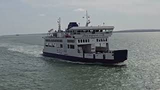 Wightlink ferry St Faith [upl. by Namaj]