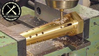 I Make a New One Making new Parts on Lathe amp Mill for Restoration Projects Compilation Part 1 [upl. by Inimak982]