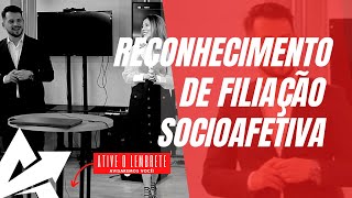 DIREITO DE FAMÍLIA Reconhecimento de filiação socioafetiva [upl. by Sebastian254]