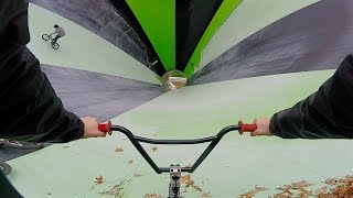 GoPro BMX RIDING INSANE WATERPARK [upl. by Padriac741]