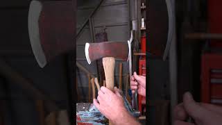 Fixing a damaged Axe handle [upl. by Ahsieym]