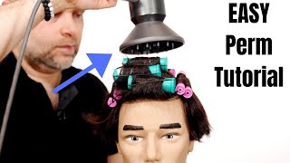 How to Perm your Own Hair  TheSalonGuy [upl. by Aneehsar]