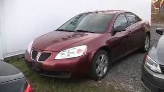 2008 Pontiac G6 V6 Startup Engine amp In Depth Tour [upl. by Parshall]