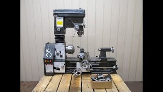 Smithy Granite 1324 MultiPurpose Lathe Mill Milling Machine Combo 3 in 1 [upl. by Irrehc]