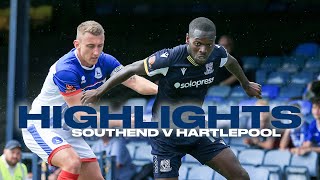 HIGHLIGHTS  Southend United 23 Hartlepool United [upl. by Vizza599]