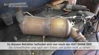 Mercedes W204 Dieselpartikelfilter deaktivieren [upl. by Attenreb]