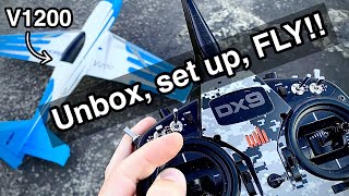 Eflite V1200 12m BNF Basic with Smart  how to setup with SAFE Select [upl. by Packer]