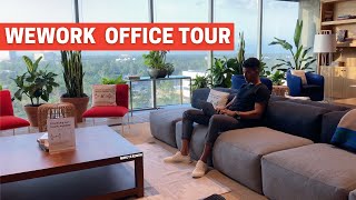 WEWORK OFFICE TOUR amp REVIEW  Coworking Office Tour  Salesforce Consultant [upl. by Ydolem]