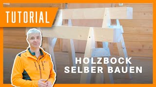 DIY Holzbock selber bauen  Anleitung für den perfekten Holzspalter  BaySF [upl. by Clercq]