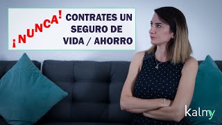 ¡¡NUNCA contrates un seguro de vida [upl. by Tristis]