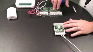 How To Wire A Motion Detector To An Alarm Control Panel [upl. by Severen684]