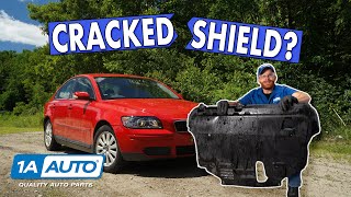 Scraping Noise Under Car Dragging Splash Shield Try This DIY Quick Fix [upl. by Aremahs681]