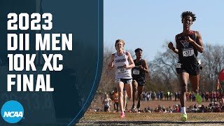 2023 DII Mens Cross Country Championship  Full Replay [upl. by Leunas831]