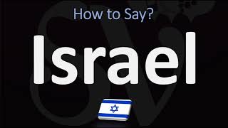 How to Pronounce Israel CORRECTLY [upl. by Enelyad713]