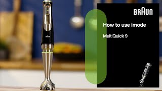 MultiQuick 9  How to use imode [upl. by Salot]